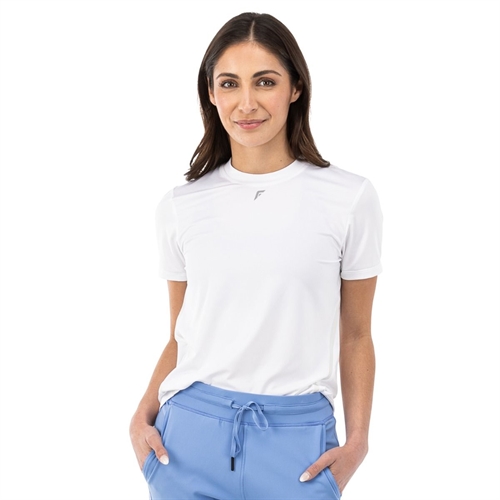 Franklin Womens Performance T-skjorte (Hvit)